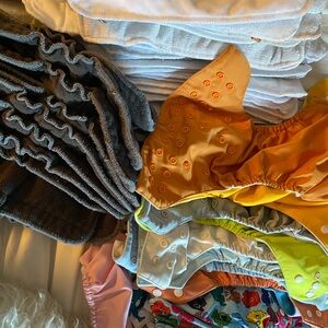 Colorful Kids Cloth Diaper Set